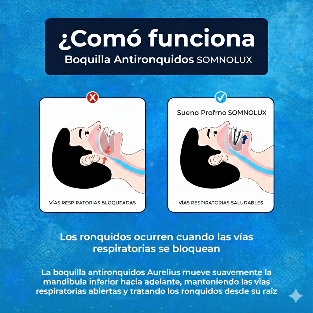 Boquilla Antironquidos SomnoLux™