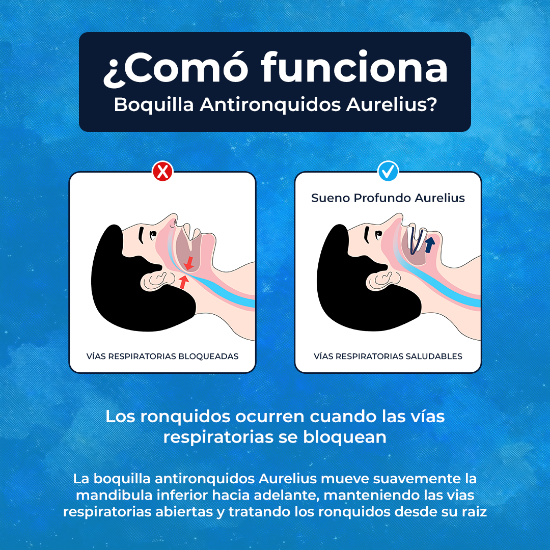 boquilla antironquidos Somno Lux™